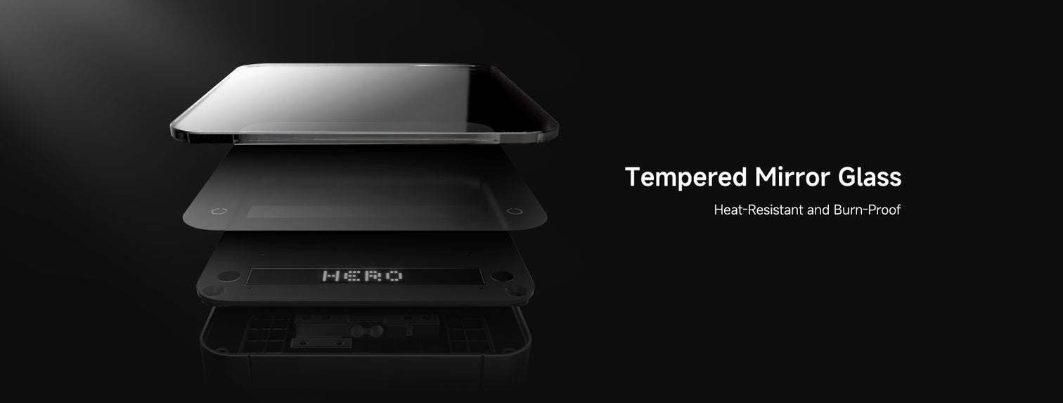 Tempered Mirror Glass – Heat-Resistant and Burn-Proof