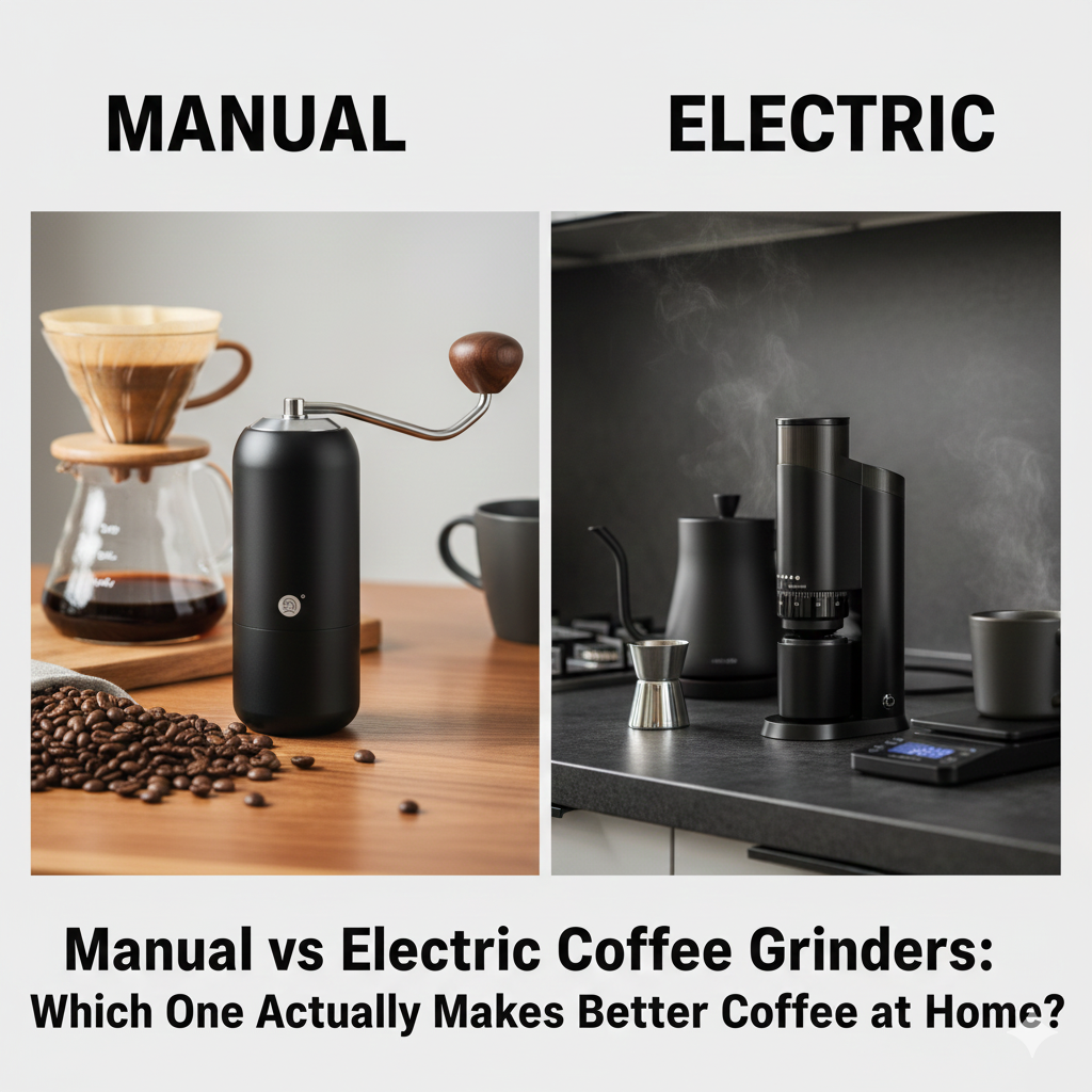 Manual vs Electric Coffee Grinders: Which One Actually Makes Better Coffee at Home?