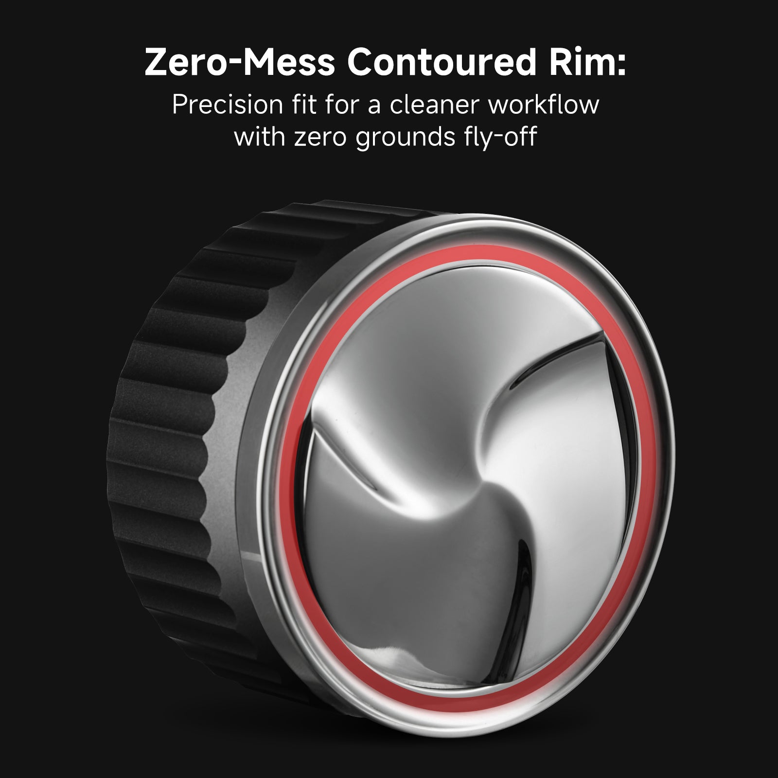 zeroHero Thor Air-gravity Coffee Distributor - Tri-Blade Leveler Tool