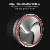 zeroHero Thor Air-gravity Coffee Distributor - Tri-Blade Leveler Tool