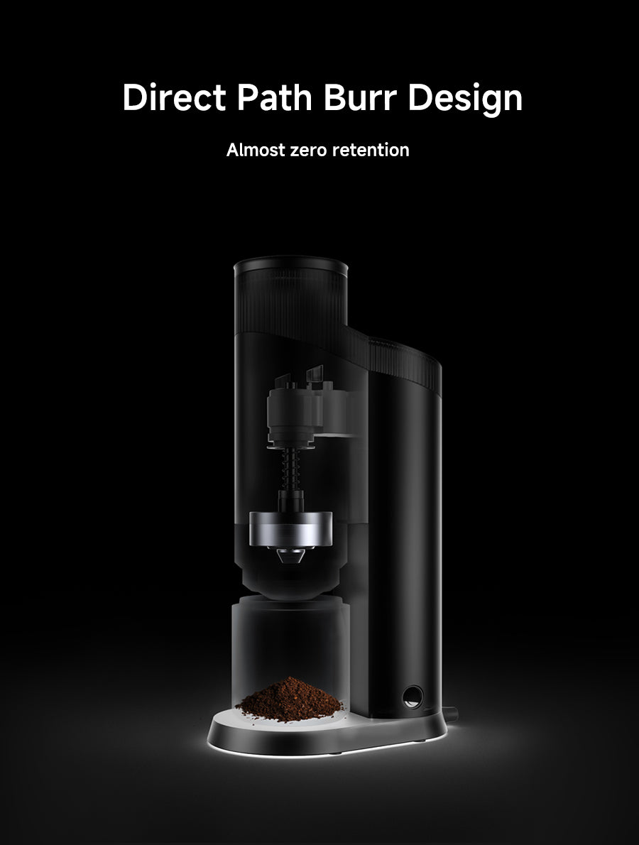 Direct Path Burr Design
Almost zero retention.