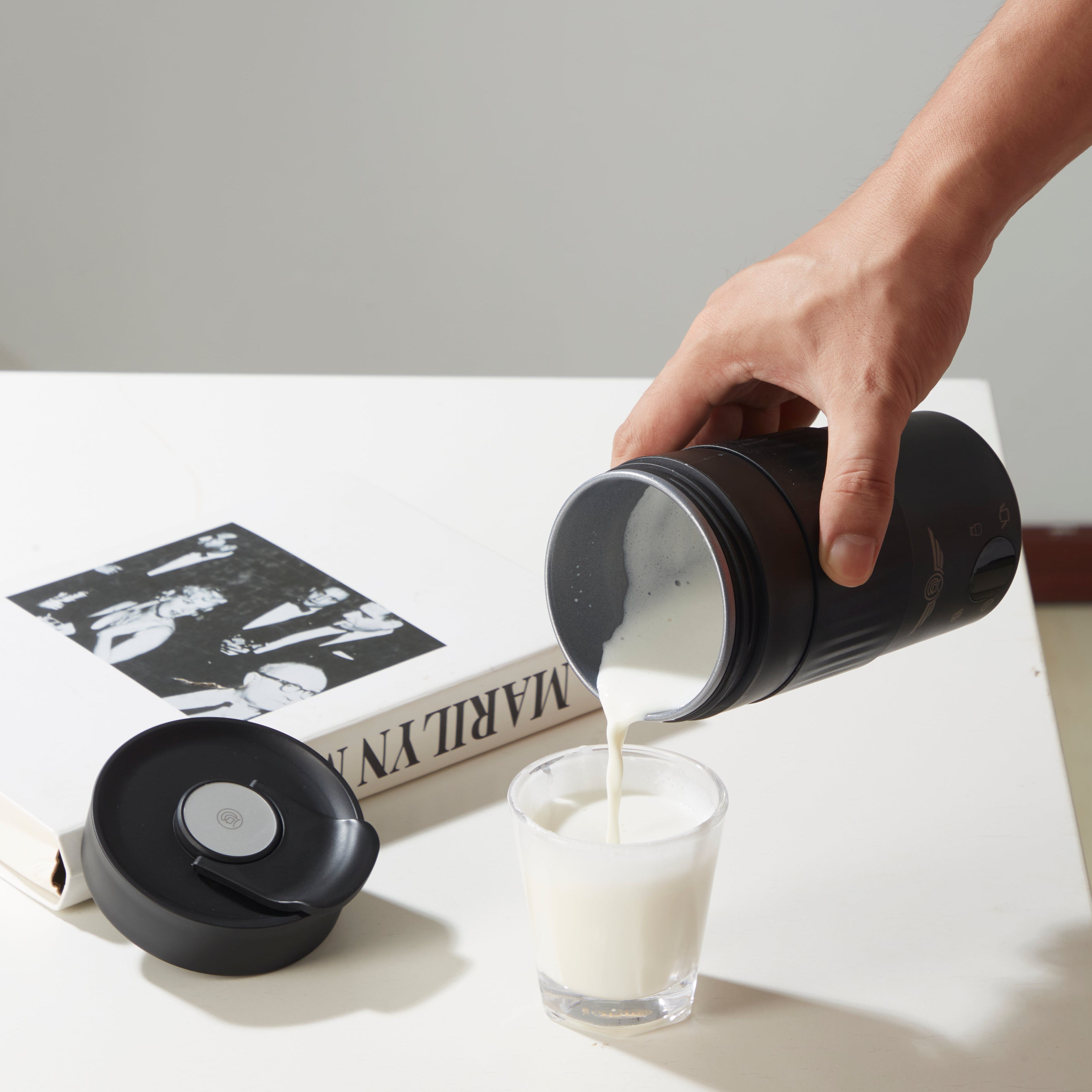 zeroHero Artist Cup 4-in-1 Smart Electric Milk Frother – Your