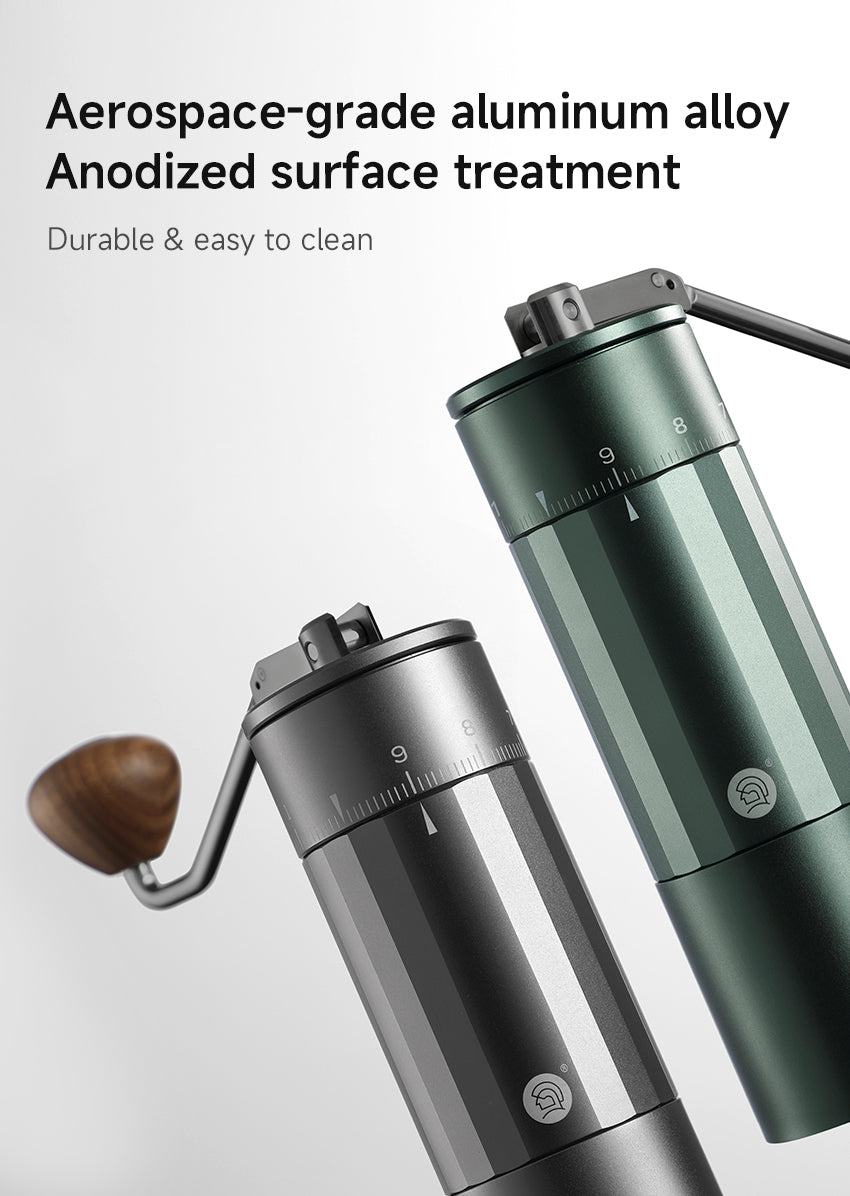 Aerospace-grade aluminum alloy Anodized surface treatment
Durable & easy to clean