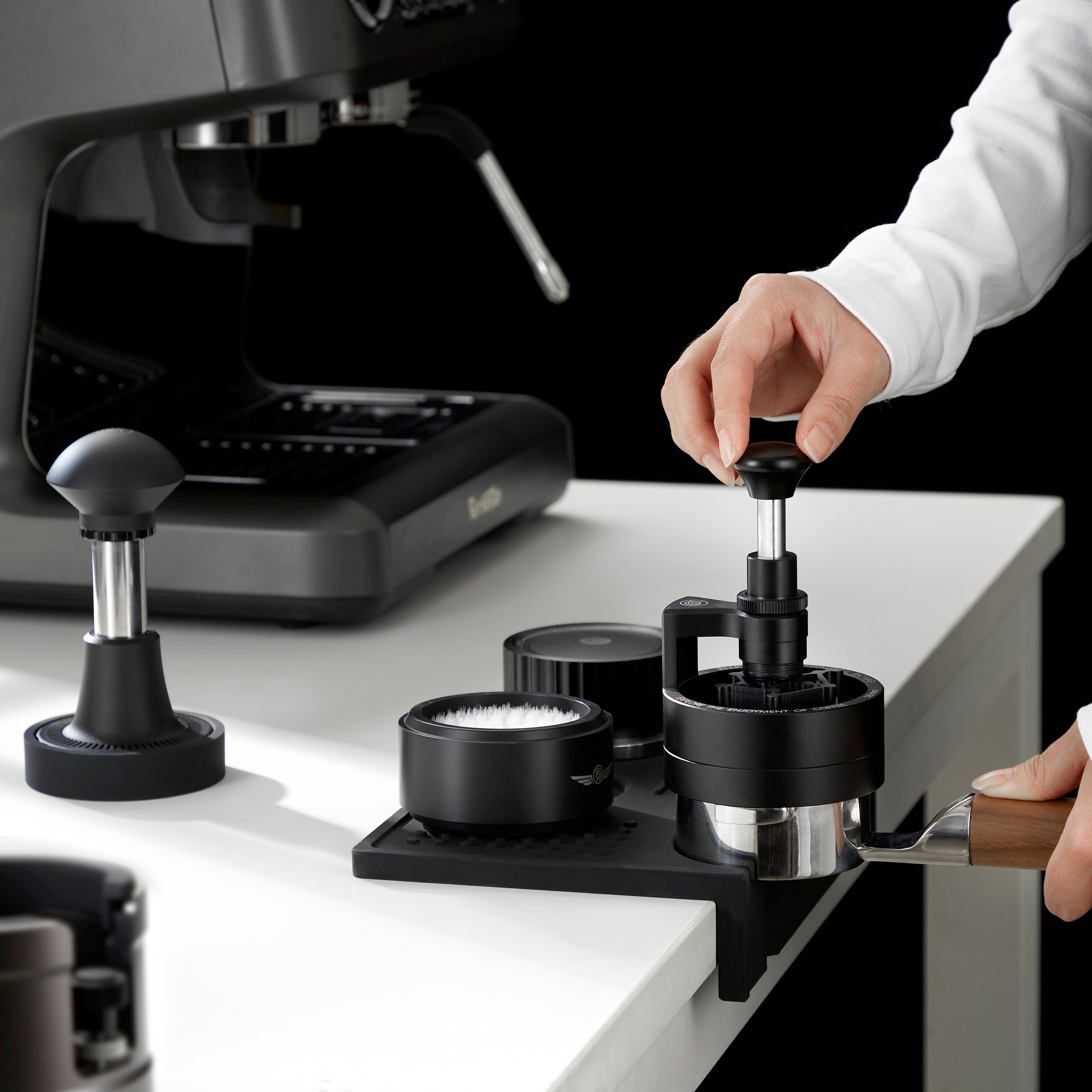 zeroHero 58mm Espresso Barista Tool Set - Tamper, WDT Tool