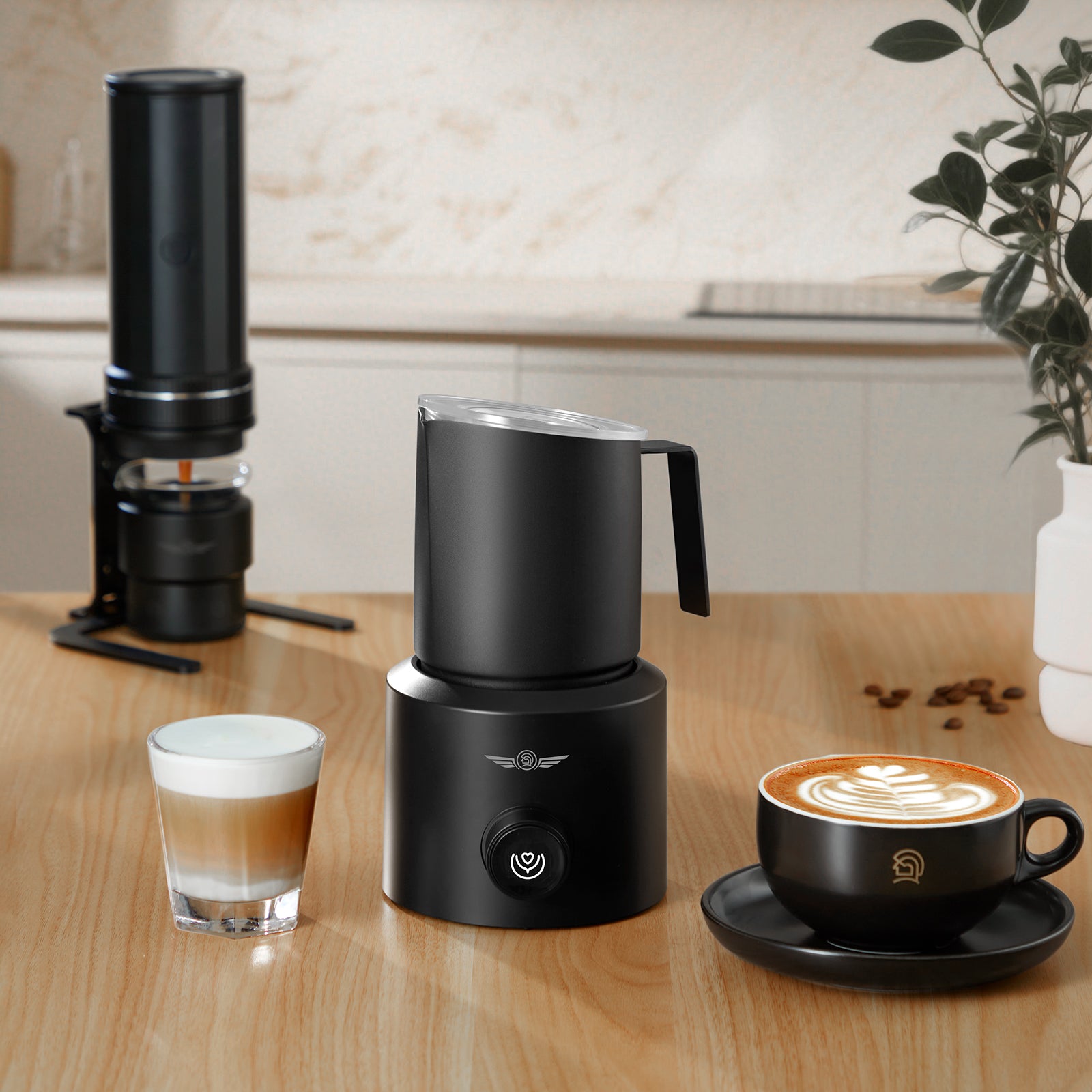 zeroHero Lark Milk Frother