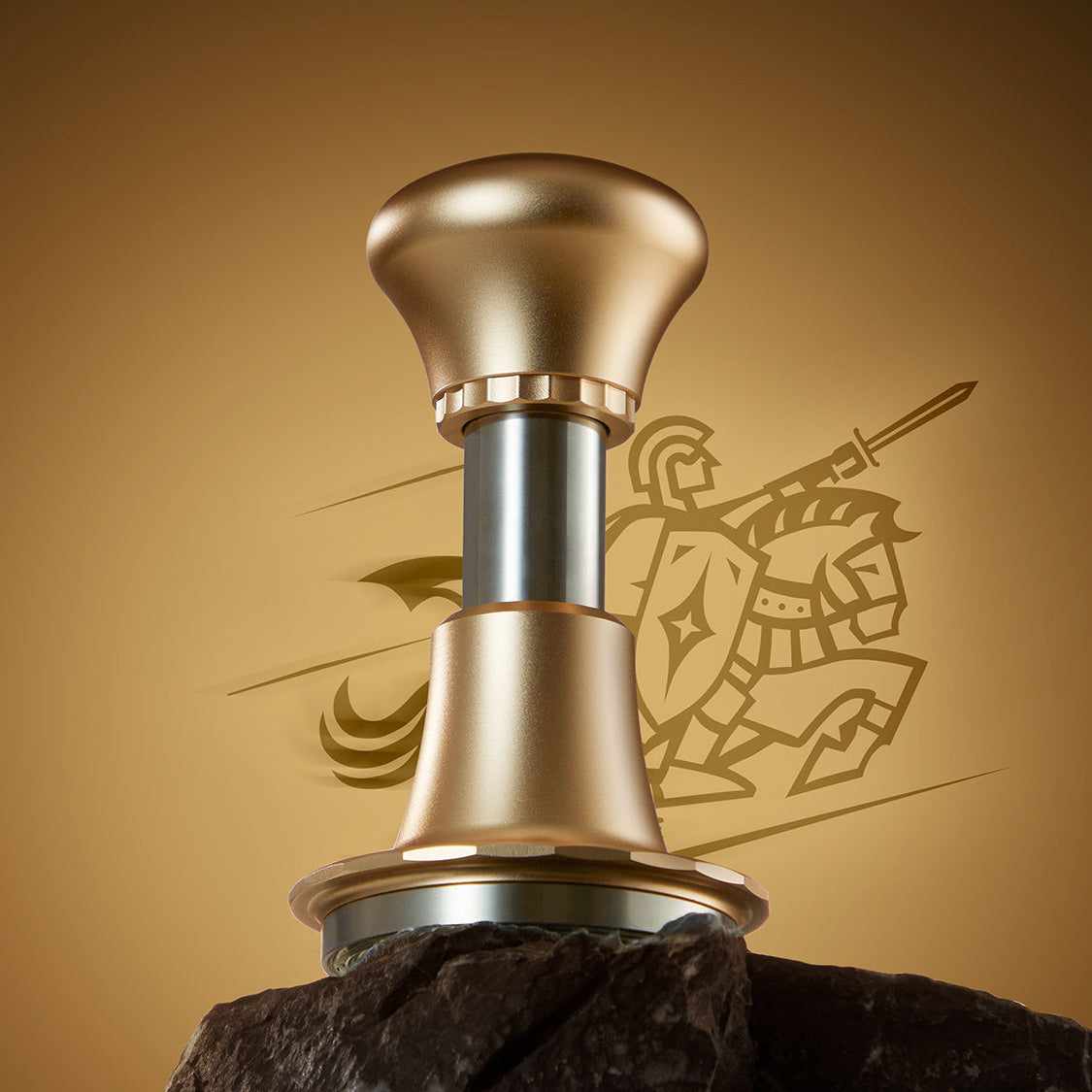 zeroHero Sword Espresso Tamper-Horse Year Limited - 30lb Constant Pressure & Self-Leveling Impact Tool（副本）