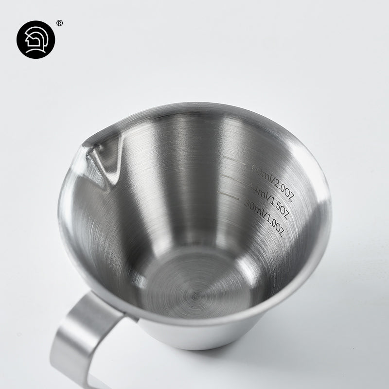 Espresso Shot Cup - Stainless Steel Measuring Cup with Scale