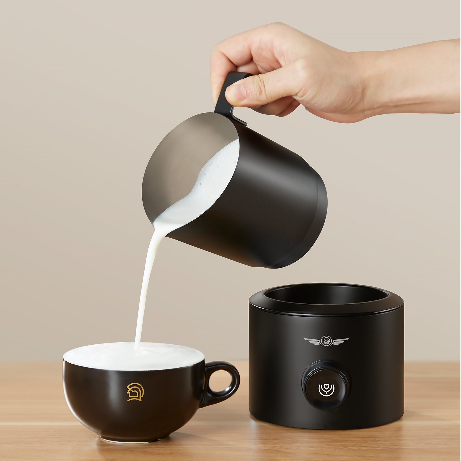 zeroHero Lark Milk Frother