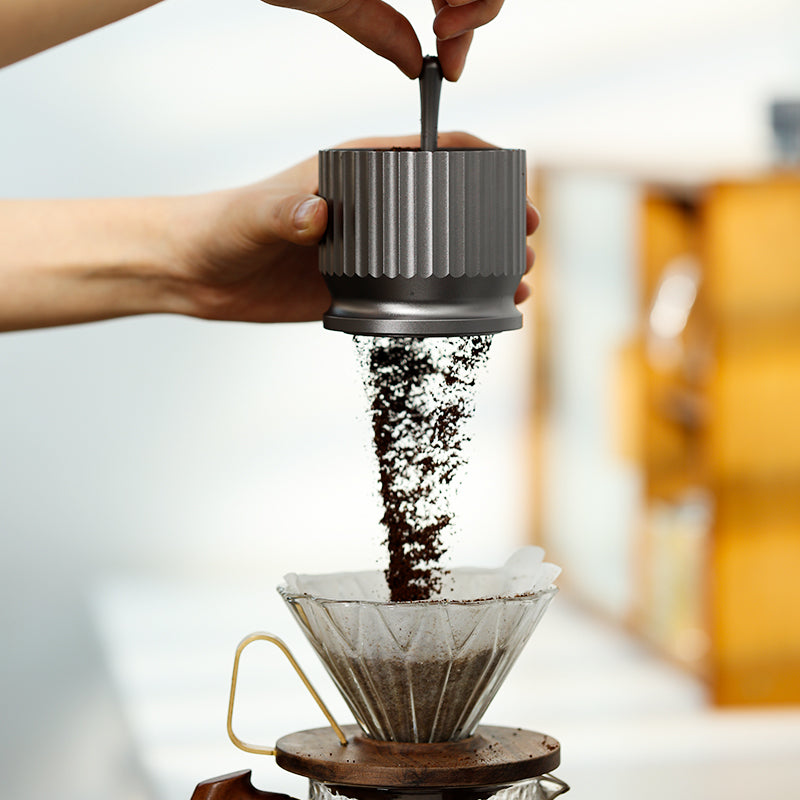 コーヒー豆太郎 Tomson splendor series zeroHero Thor Espresso Dosing Cup - 58mm Stainless Steel Coffee
