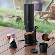 zeroHero Heropresso Portable Espresso Maker-Heated Edition - Handheld Pod Coffee Machine