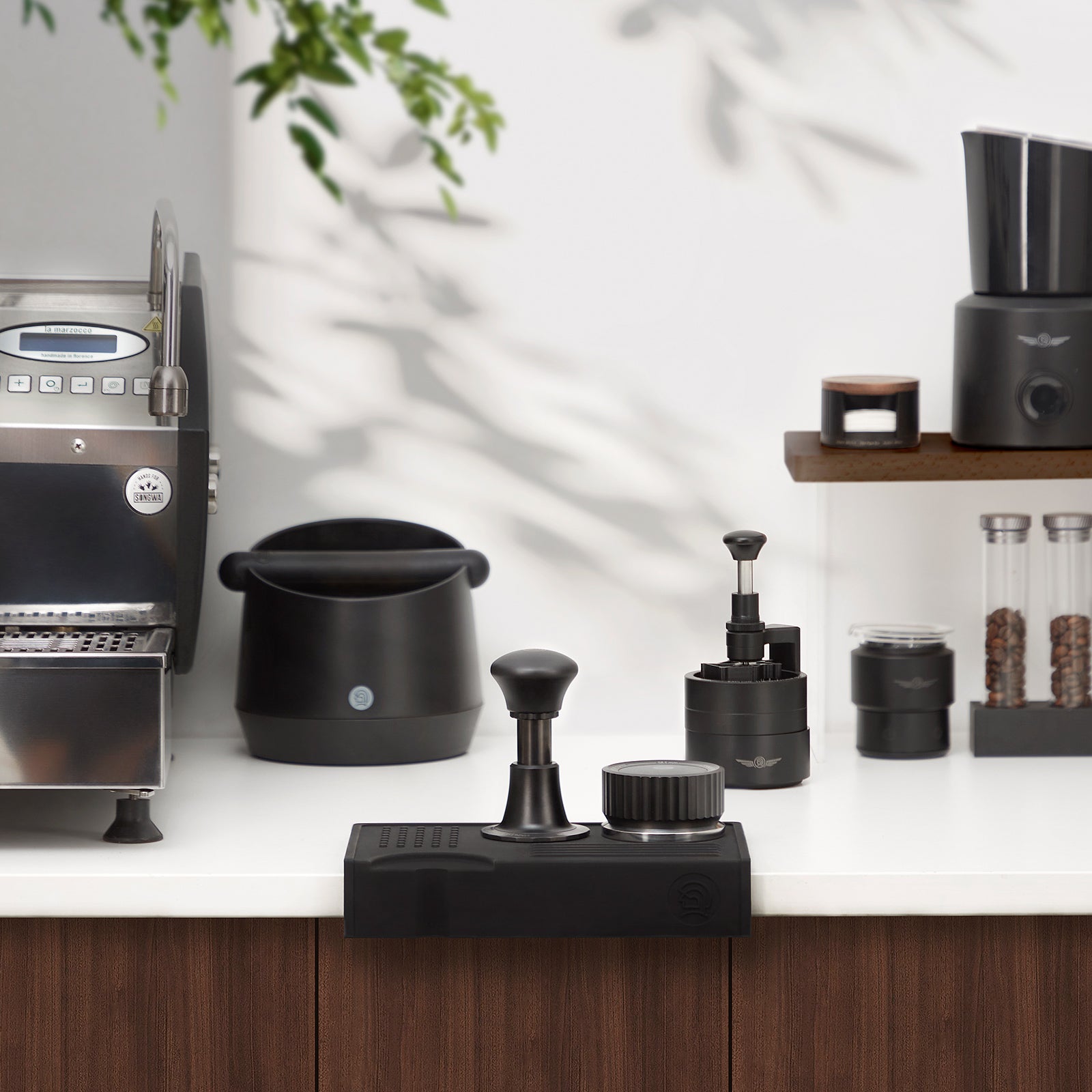 zeroHero 58mm Espresso Barista Tool Set - Tamper, WDT Tool & Gravity Distributor