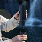zeroHero Heropresso Portable Espresso Maker-Heated Edition - Handheld Pod Coffee Machine