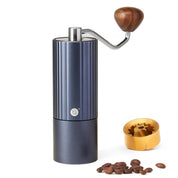 Manual Coffee Bean Grinder,zeroHero Hand Grinder with 6-Core CNC Stainless Steel Conical Burr,Double Bearing Positioning for Espresso,Pour Over,FrenchPress,Moka,Americano for Office Home Traveling - zerohero