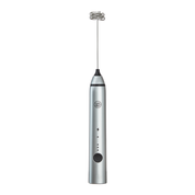 zeroHero DualWhisk Electric Milk Frother - 3-Speed Rechargeable Foam Maker