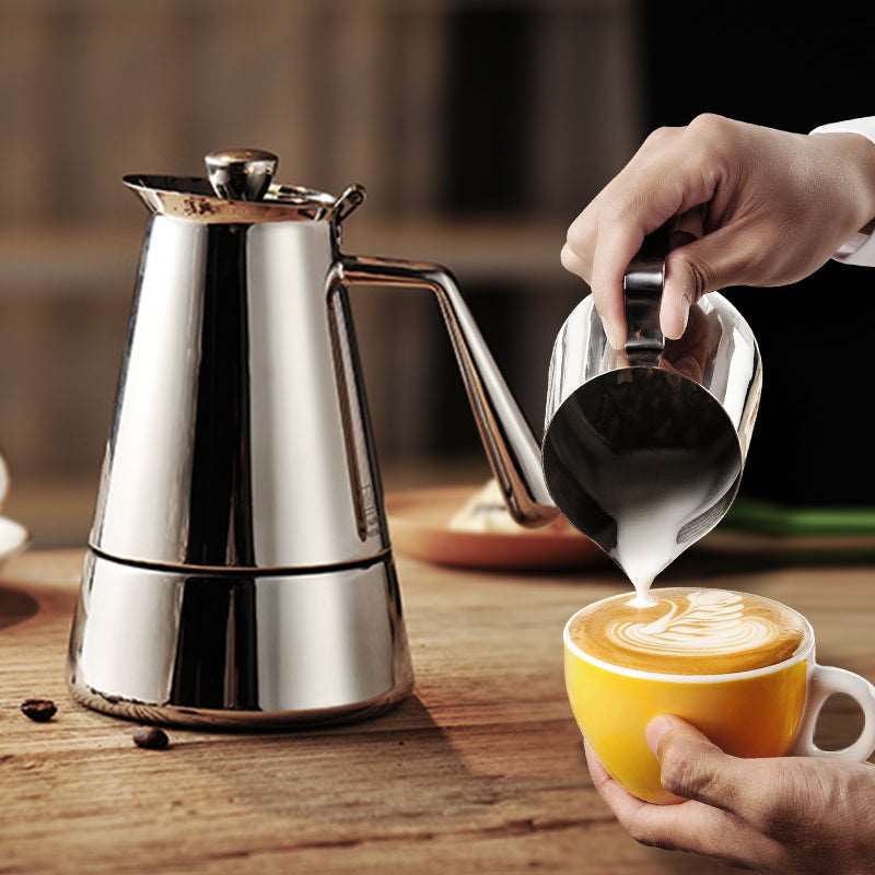 zeroHero M06 Stainless Steel Portable Moka Pot - zeroHero