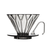 zeroHero Prisma PCTG Coffee Dripper - BPA-Free Heat-Resistant Pour Over Brewer