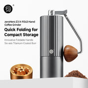 zeroHero Z3 X-Fold Hand Grinder
