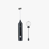 zeroHero DualWhisk Electric Milk Frother - 3-Speed Rechargeable Foam Maker