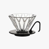 zeroHero Prisma Glass Coffee Dripper - SCAA Gold Cup Certified Pour Over Brewer